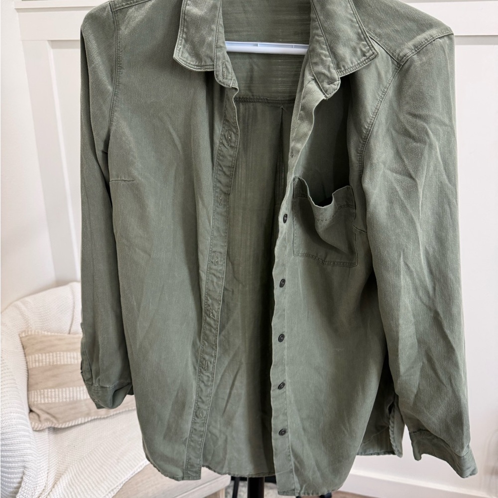 Men's Green Casual Shirt
